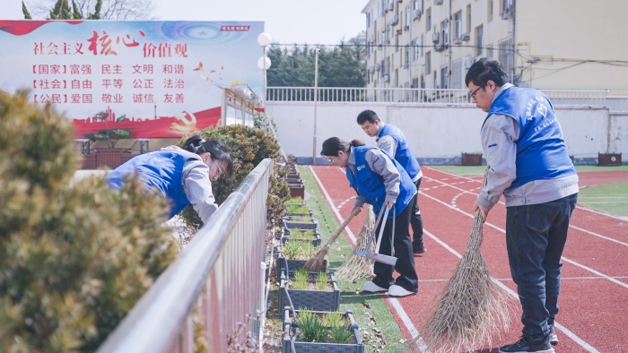 践行雷锋精神 守护别样花朵丨万赢娱乐工业公益运动走进文登特殊教育学校-万赢娱乐要闻-万赢娱乐