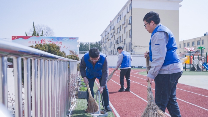 践行雷锋精神 守护别样花朵丨万赢娱乐工业公益运动走进文登特殊教育学校-万赢娱乐要闻-万赢娱乐