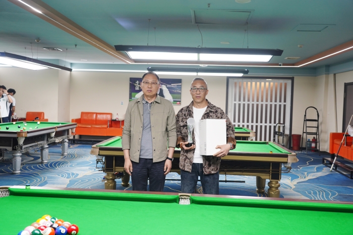 以“球”聚力 “杆”劲十足 | 万赢娱乐工业第二届职工台球赛顺遂竣事-万赢娱乐要闻-万赢娱乐