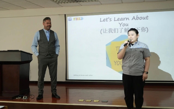 “英”为热爱 “语”你偕行 “角”逐未来 | 万赢娱乐工业英语角活力开练！-万赢娱乐要闻-万赢娱乐
